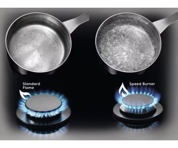 Electrolux Варильна поверхня газова 60см чавун нерж, фото №8