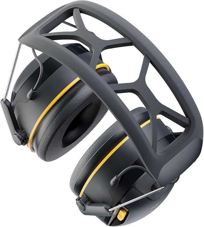 Противошумные наушники 3M WorkTunes Connect 90570E-1 / Bluetooth / До 40 часов работы / Черные, фото №5