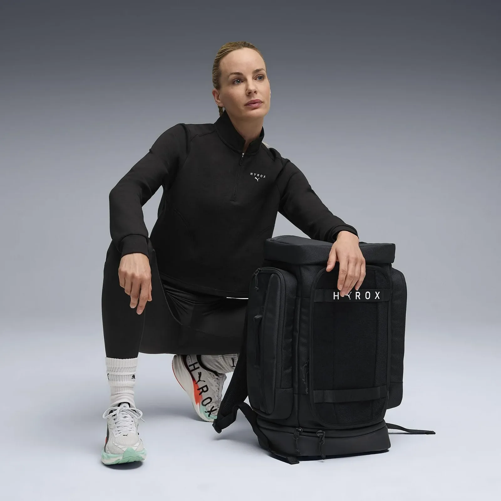 Унисекс Толстовка PUMA W X Hyrox Cloudspun 1/4 Zip, фото №5 Унисекс Толстовка PUMA W X Hyrox Cloudspun 1/4 Zip, фото №5