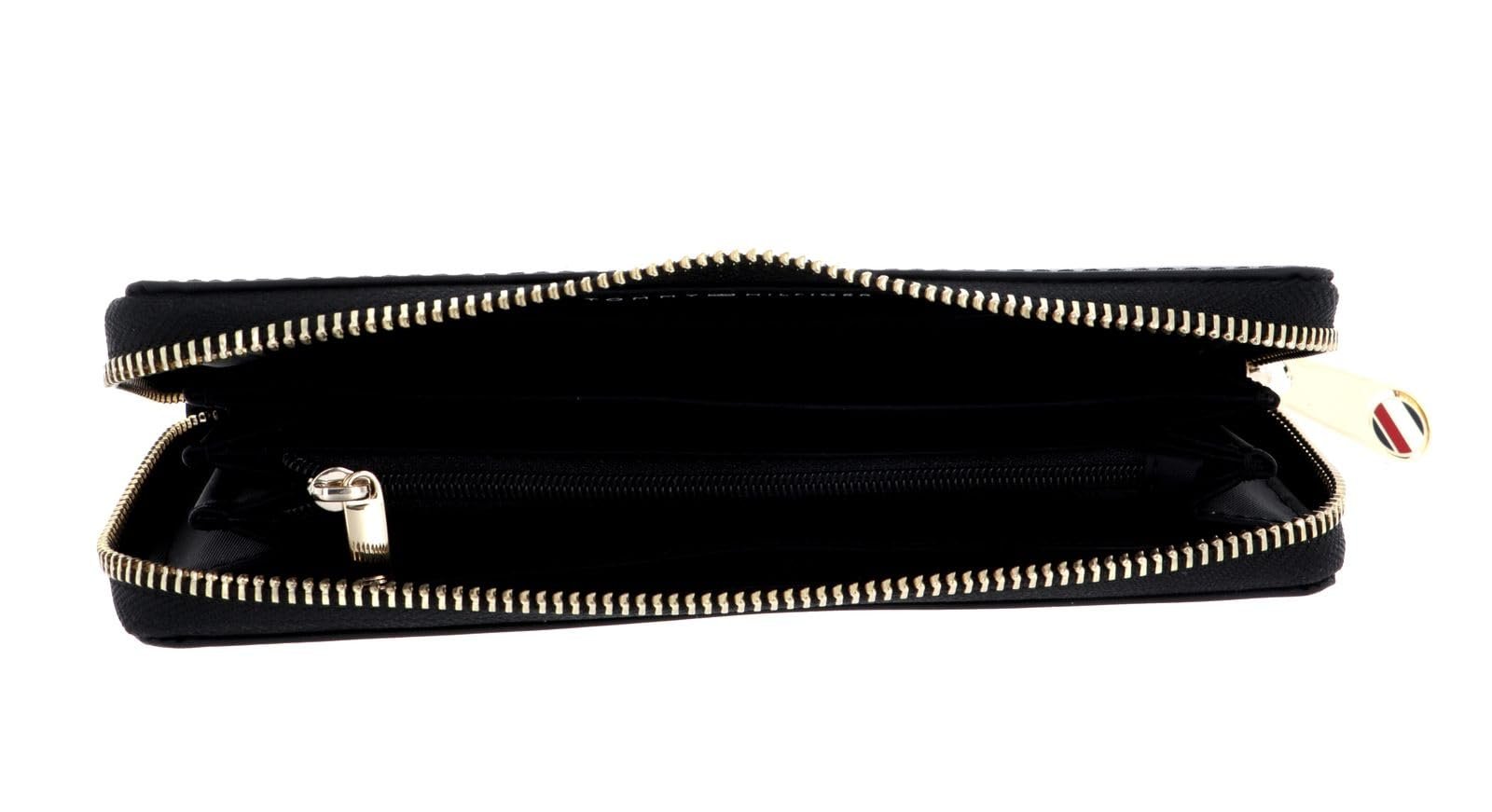 Кошелек TOMMY HILFIGER Poppy Large Zip Around Черный, фото №2