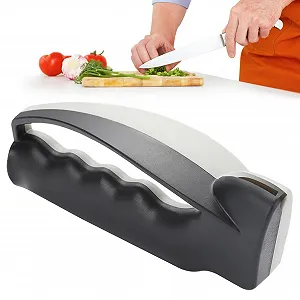 Точилка для ножів ручна компактна вольфрамова сталь ABS - Фото 1