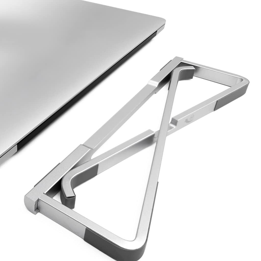 Підставка для ноутбука алюмінієва легка для ноутбука планшета складана охолоджувальна, фото №6