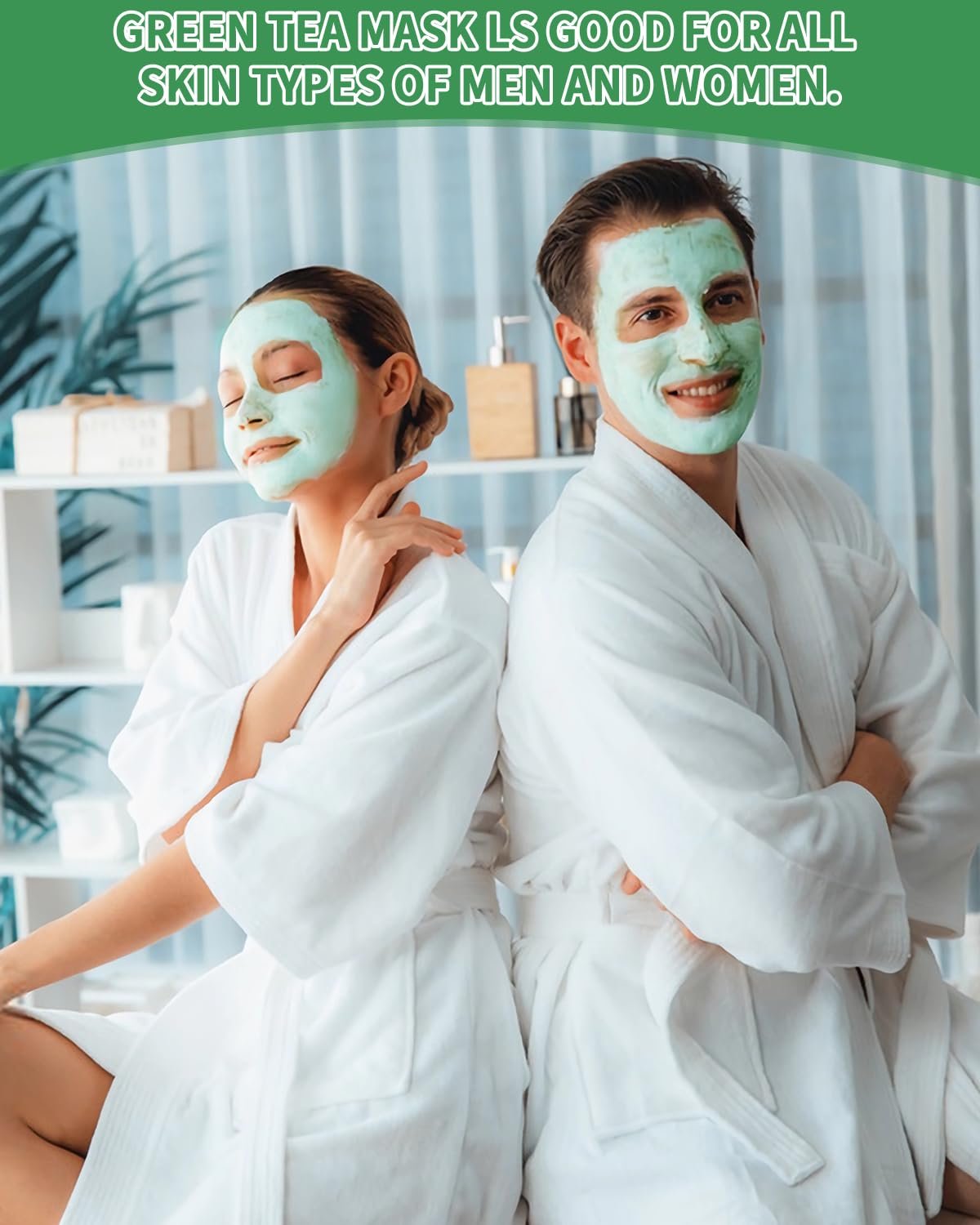 Маска-стік Зелений Чай для глибокого очищення пор, з екстрактом зеленого чаю, 2 шт, фото №7