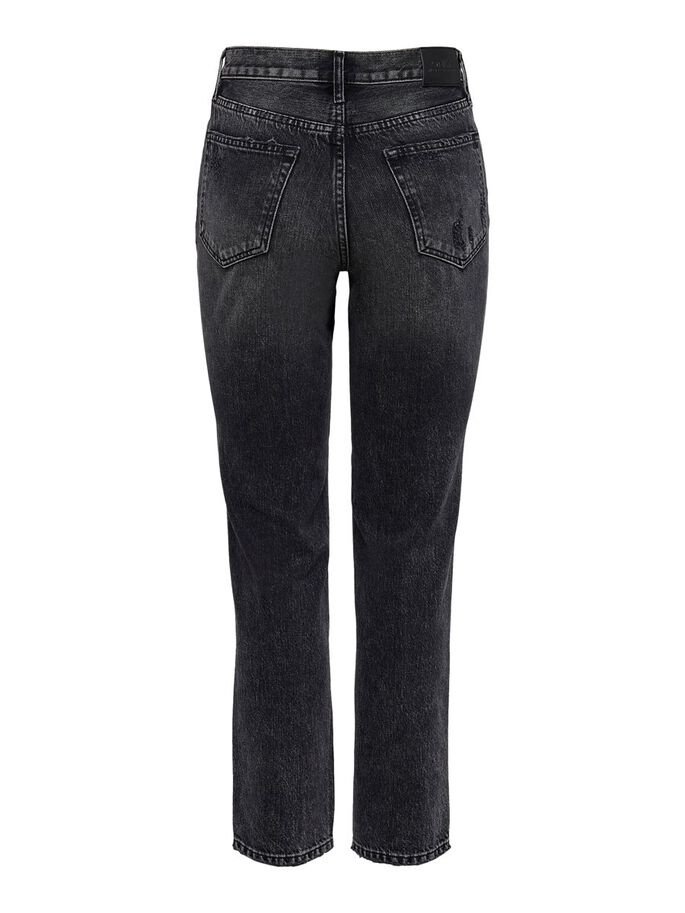 Джинсы ONLY LIFE HI RISE STRA ANK DNM 15235848 Черный, фото №2