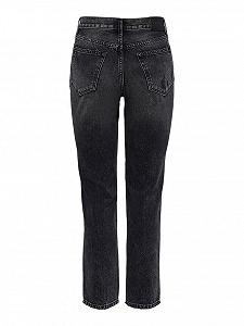 Джинсы ONLY LIFE HI RISE STRA ANK DNM 15235848 Черный XS synthetic.ua - Фото 1