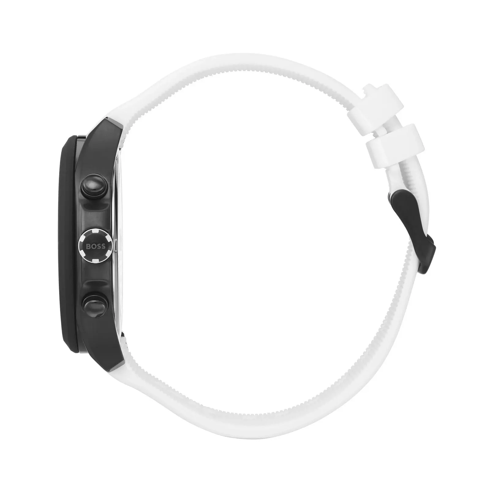 Мужские часы Хронограф BOSS Кварцевые с зеленым силиконовым ремешком, фото №2 Мужские часы Хронограф BOSS Кварцевые с зеленым силиконовым ремешком, фото №2