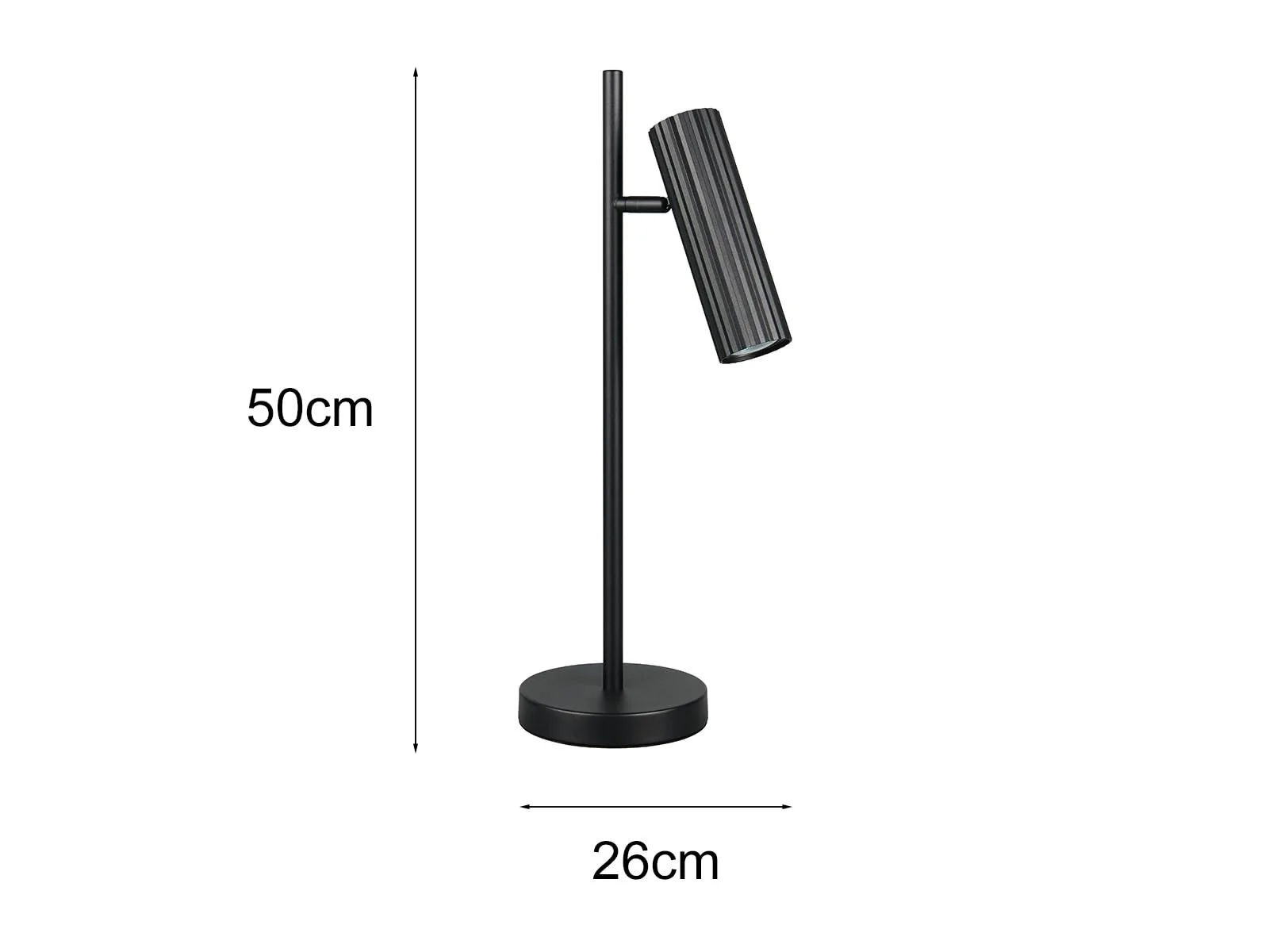 Настільна лампа Modern Swivelling Spotlight 50 см Black, фото №4