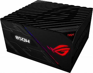 Блок живлення Asus ROG THOR 850P 850W 80Plus Platinum Black - Фото 1