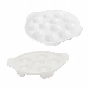 Купити Форми для запікання равликів Gatuida Набір з 2 шт. керамічні з ручками для духовки мікрохвильової печі - Фото 1 Форми для запікання равликів Gatuida Набір з 2 шт. керамічні з ручками для духовки мікрохвильової печі - Фото 1