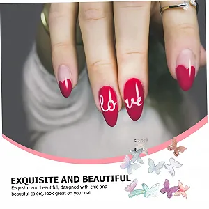 Прикраса для нігтів Метелик NOLITOY synthetic.ua - Фото 1