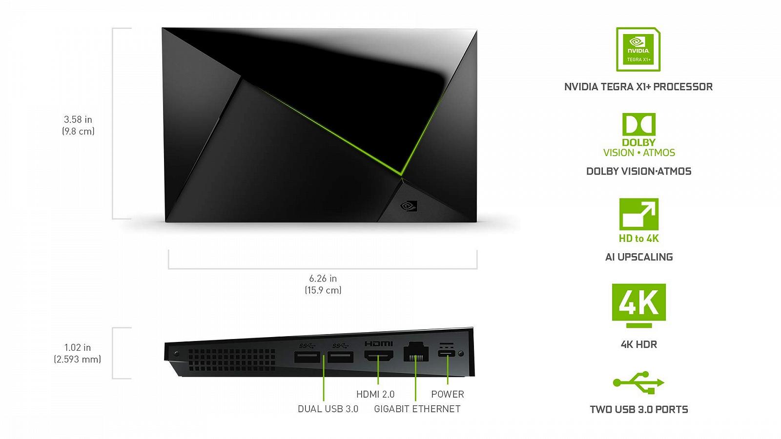 Медіаплеєр NVIDIA SHIELD TV Pro, фото №3