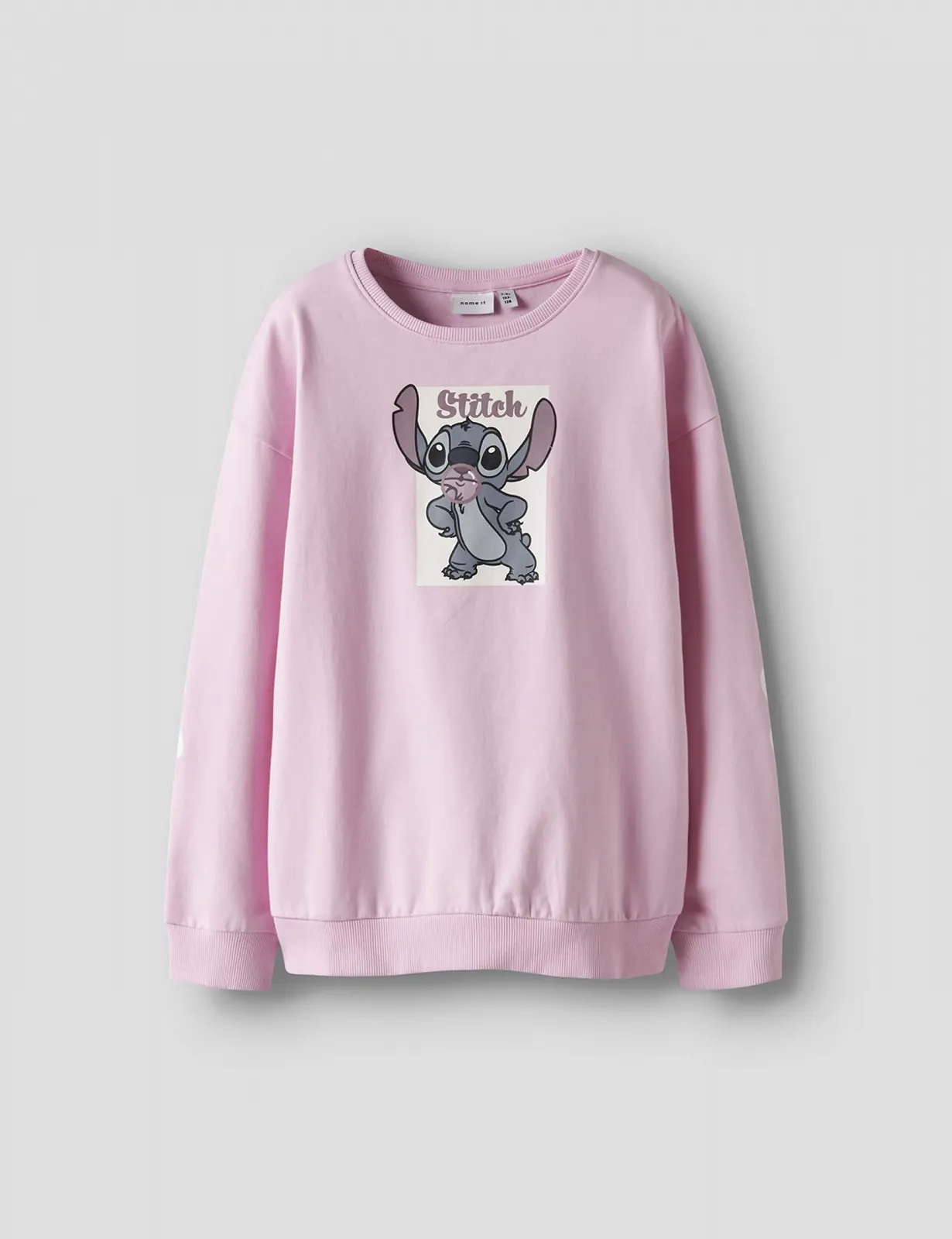 Свитшот NAME IT Nkfakira Stitch RLX Sweat Bru Wdi для девочек, фото №3