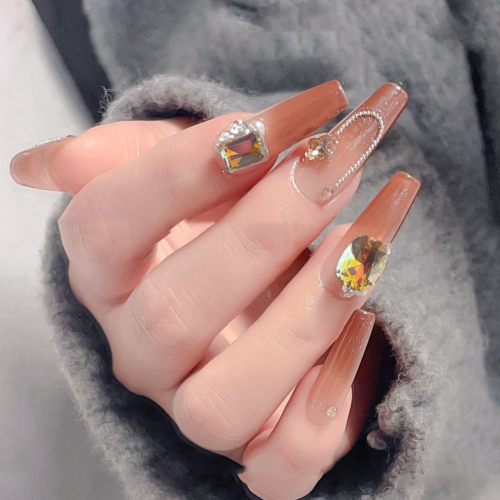 Аксесуари з смоли Elegantes,/пакет, витончені візерунки для прикраси, фото №5