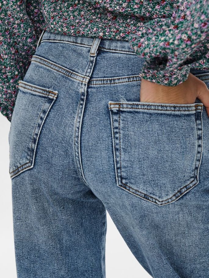 Джинси ONLTROY LIFE HW CARROT ANK DOT429 NOOS 15236966-Light Blue Denim ONLY Блакитний  S, фото №4