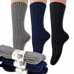 Шкарпетки Frida's Wollhaus Frida's Набір з 3 пар #Синій/Сірий Розмір 40-45 - Фото 1