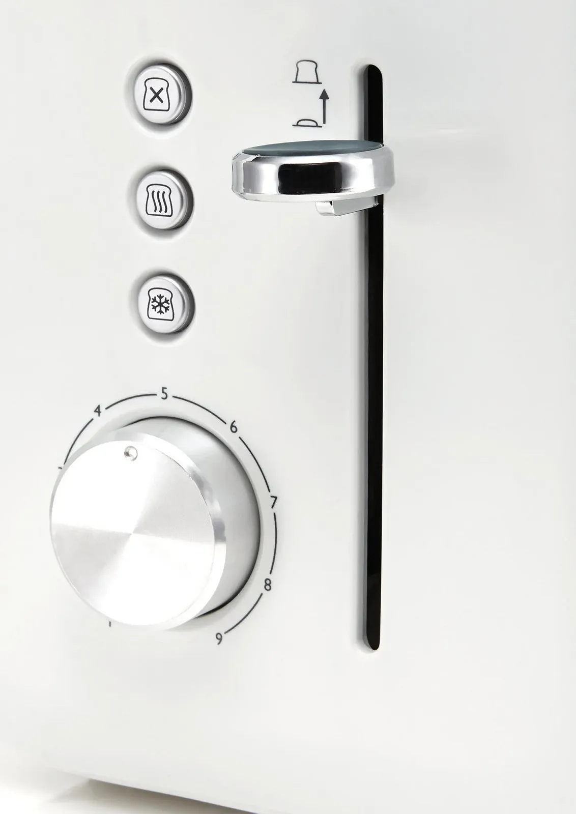 Тостер 2 скибочки Breville High Gloss Collection Регульований механізм підйому / Білий [VTT676], фото №3