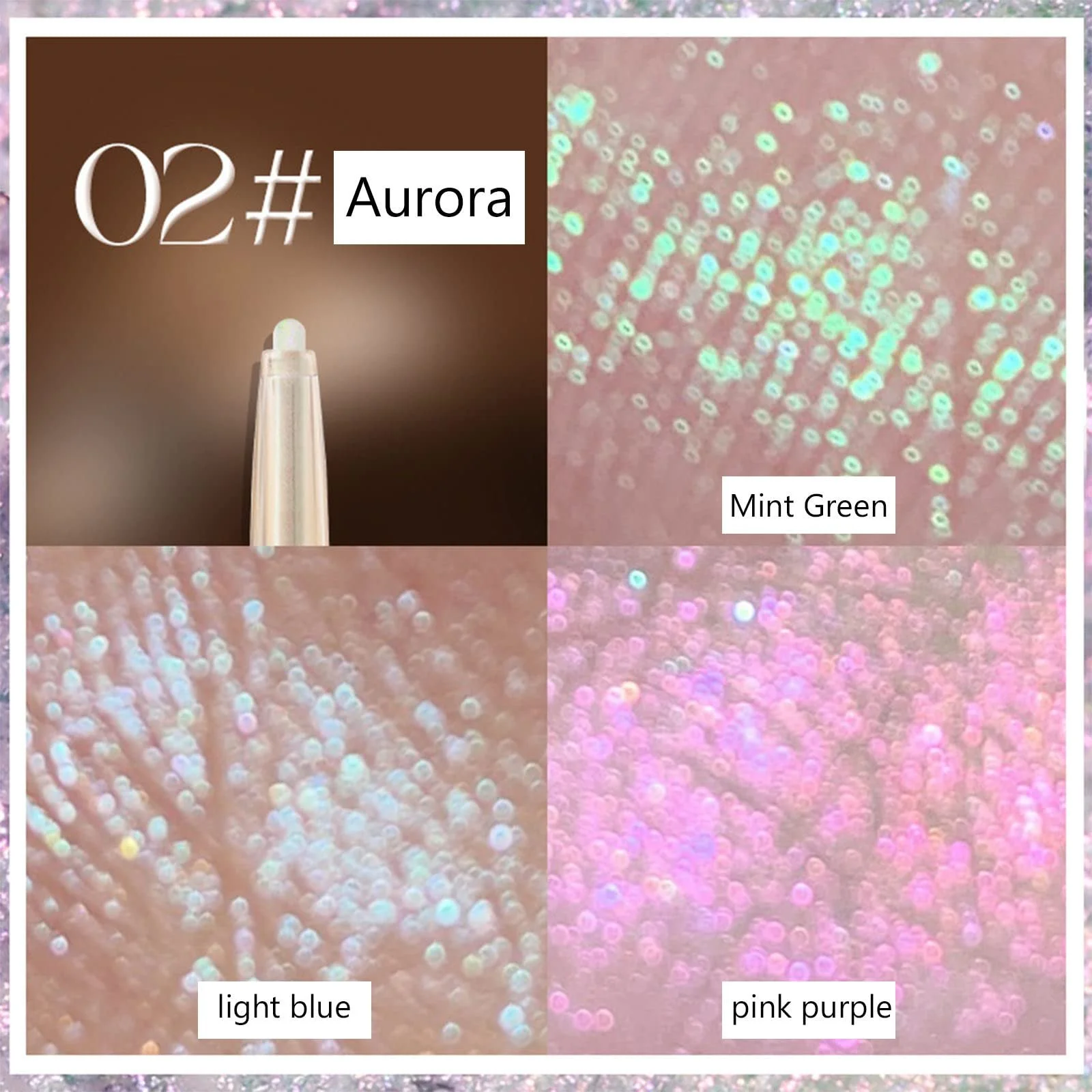 Підводка Металік Блиск Хамелеон 24 год, високопігментована, стійка, водостійка, фото №2 Підводка Металік Блиск Хамелеон 24 год, високопігментована, стійка, водостійка, фото №2