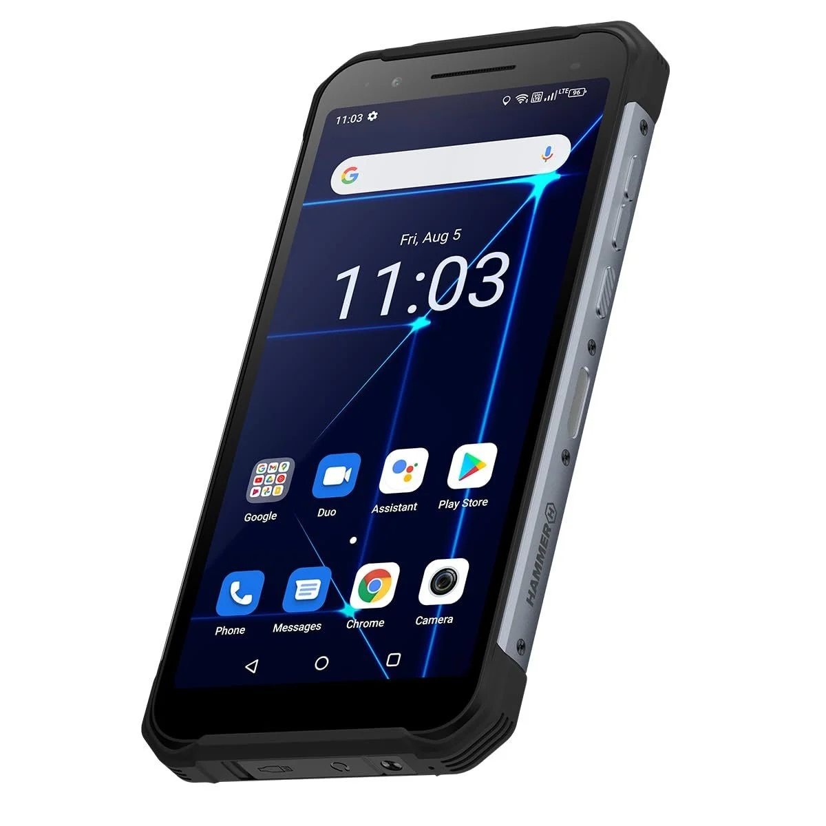Смартфон Hammer Construction 6/128GB 6" Dual SIM Meteorite Black, фото №5