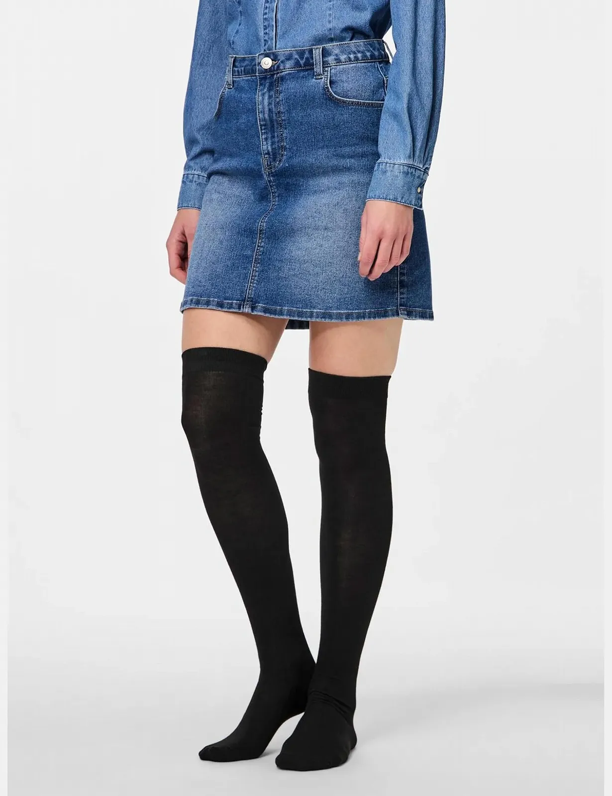 Гольфи Pcnanna, 2 пари, Чорний, фото №2 Гольфи Pcnanna, 2 пари, Чорний, фото №2