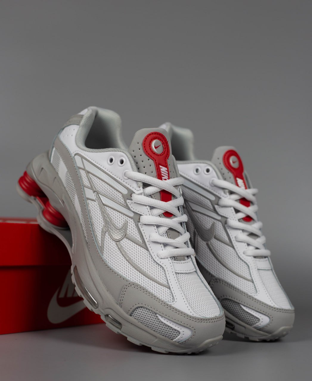 Мужские кроссовки Nike Shox Ride 2 SP White Gray, фото №6 Мужские кроссовки Nike Shox Ride 2 SP White Gray, фото №6