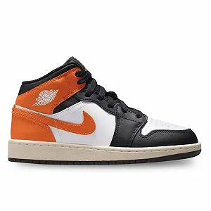Кросівки Nike Air Jordan 1 Mid (GS) DQ8423-801 Помаранчевий synthetic.ua - Фото 1