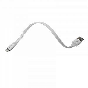 Кабель ColorWay USB-Lihgtning, 0.25м White (CW-CBUM-LM25W) - Фото 1