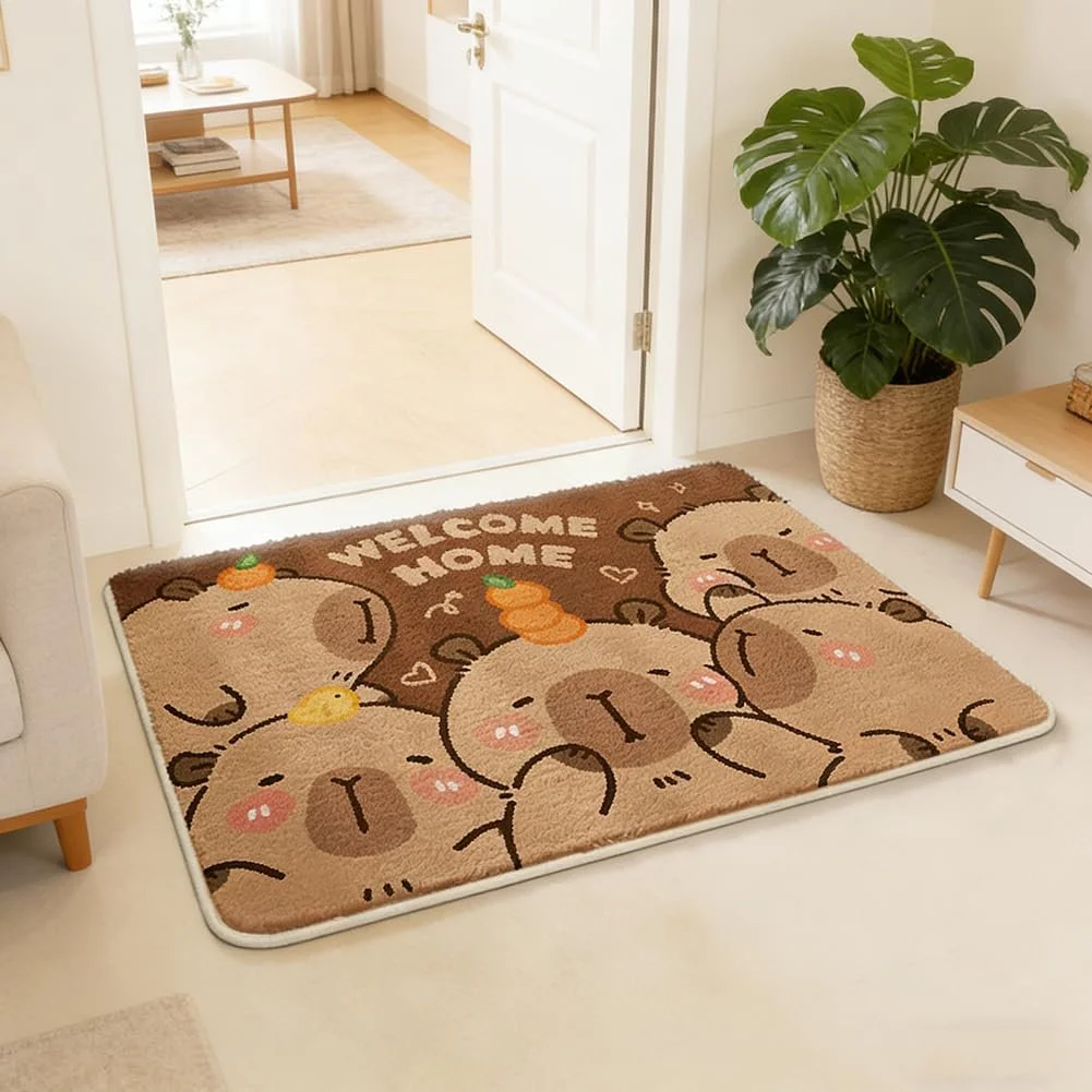 Килимок для ванної кімнати Capybara (40 x 60 см) поглинаючий придатний для прання, фото №1 Килимок для ванної кімнати Capybara (40 x 60 см) поглинаючий придатний для прання, фото №1