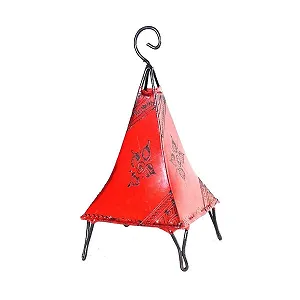 Настільна лампа Simandra Oriental Pyramid 40 см Червоний - Фото 1