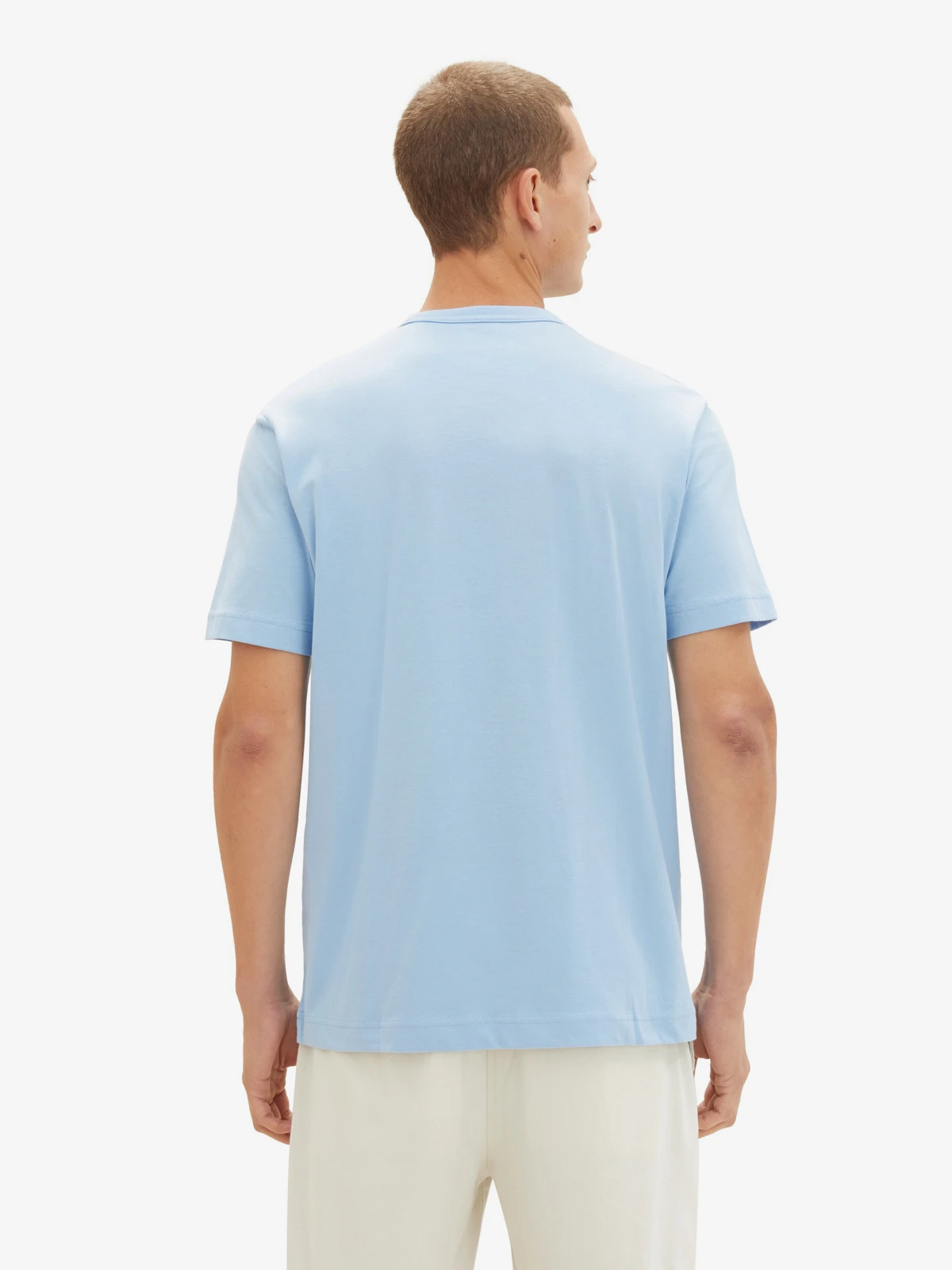 Футболка 1040034ХХ32245 Tom Tailor Блакитний 2XL, фото №3