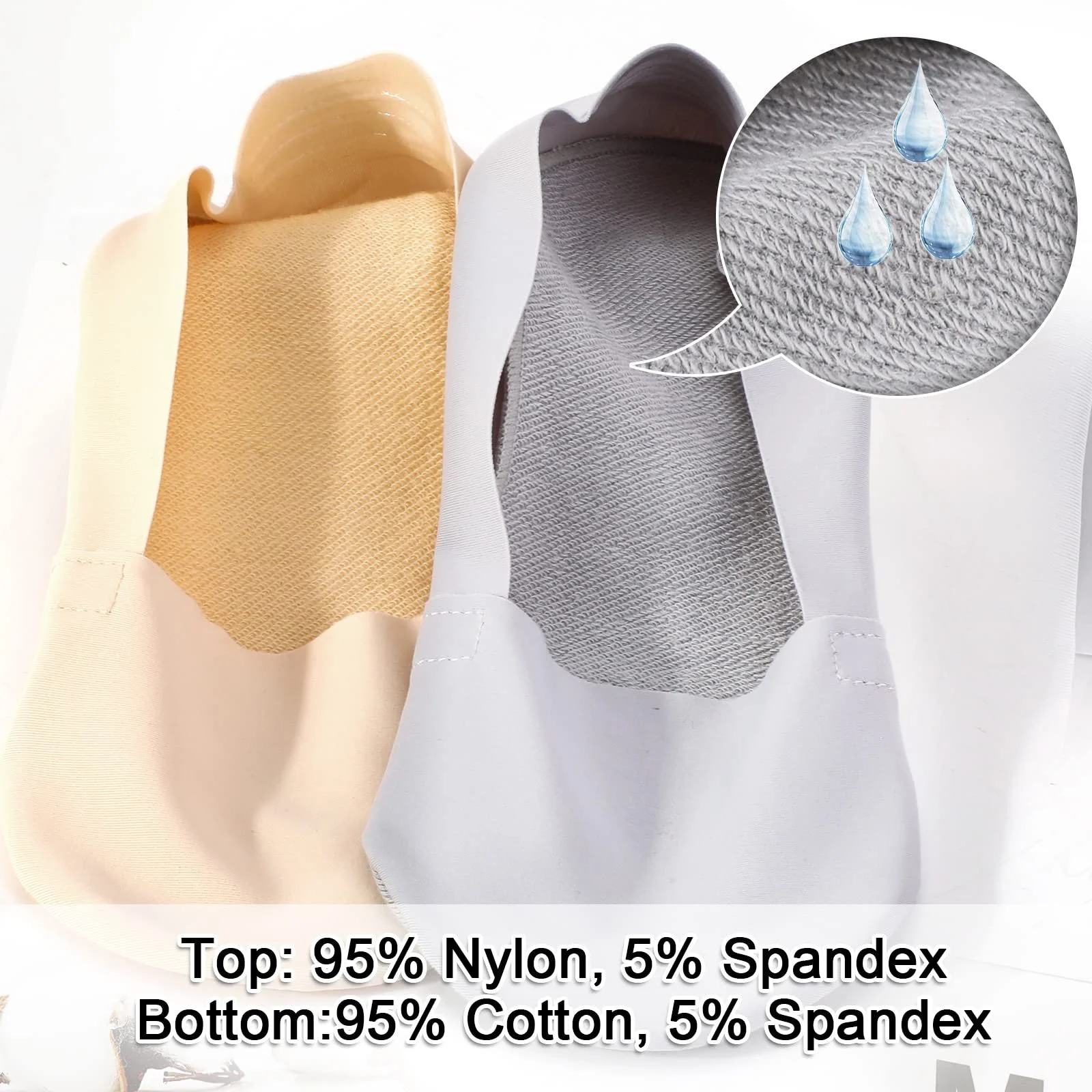 Шкарпетки TAGVO Invisible, 6 пар, фото №5