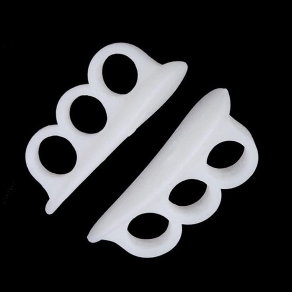 Разделитель для пальцев ног с тремя отверстиями CAZARU, гелевый растяжитель и разделитель для расслабления пальцев ног, облегчение при бурсите, фото №8