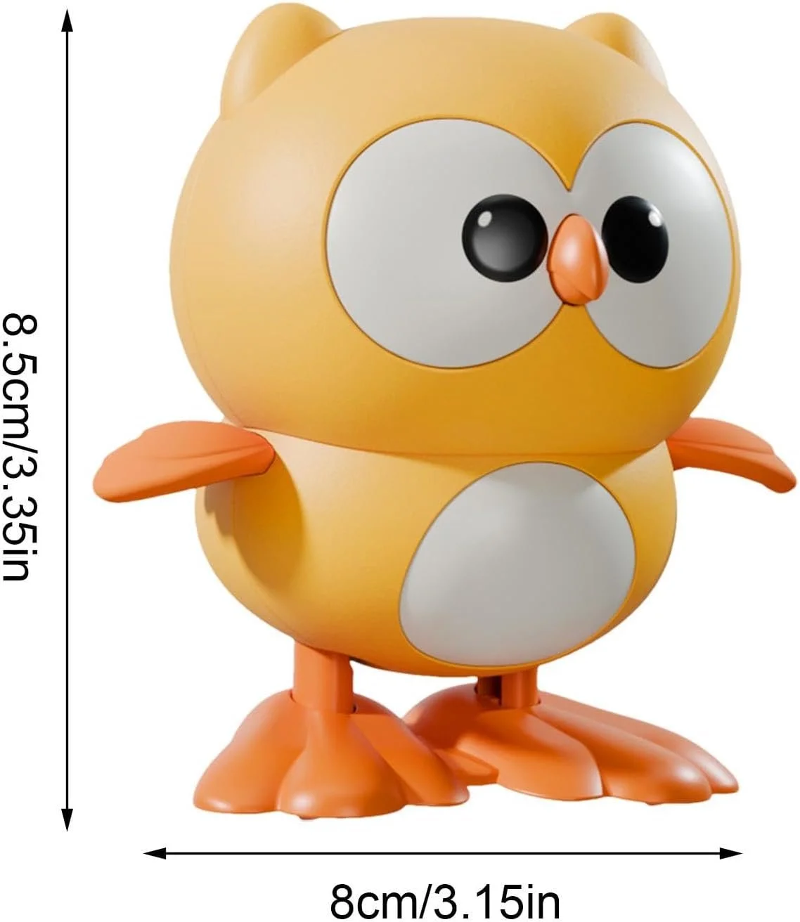 Совенок Хоп Хоп, дитяча іграшка, розвиваюча сова 8,5 см, фото №3