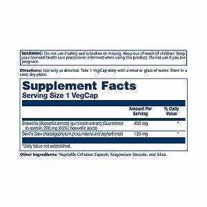 Boswellia Resin Extract 450mg 60 vcaps synthetic.ua - Фото 1