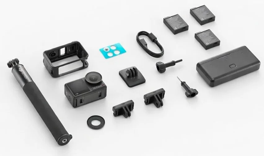 Екшн-камера DJI Osmo Action 4 Adventure Combo / 10Мп / 4К / 240fps / Wi-Fi / Bluetooth / Водонепроникна / Чорна, фото №5