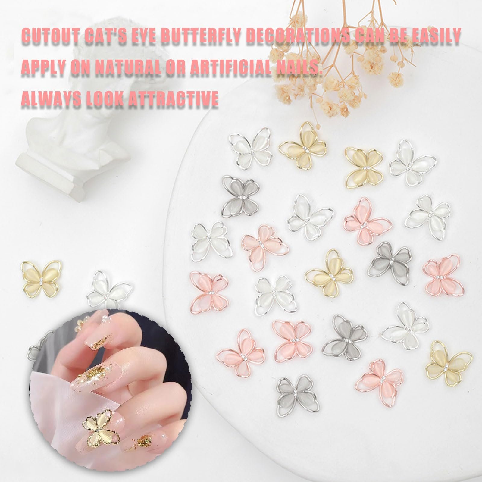 Метелики 3D Металеві кристали,, фото №3 Метелики 3D Металеві кристали,, фото №3