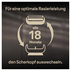 Набор Бритвенная головка Braun Series 9 Pro 94M и Чистящие картриджи 8 шт. Хром synthetic.ua - Фото 1