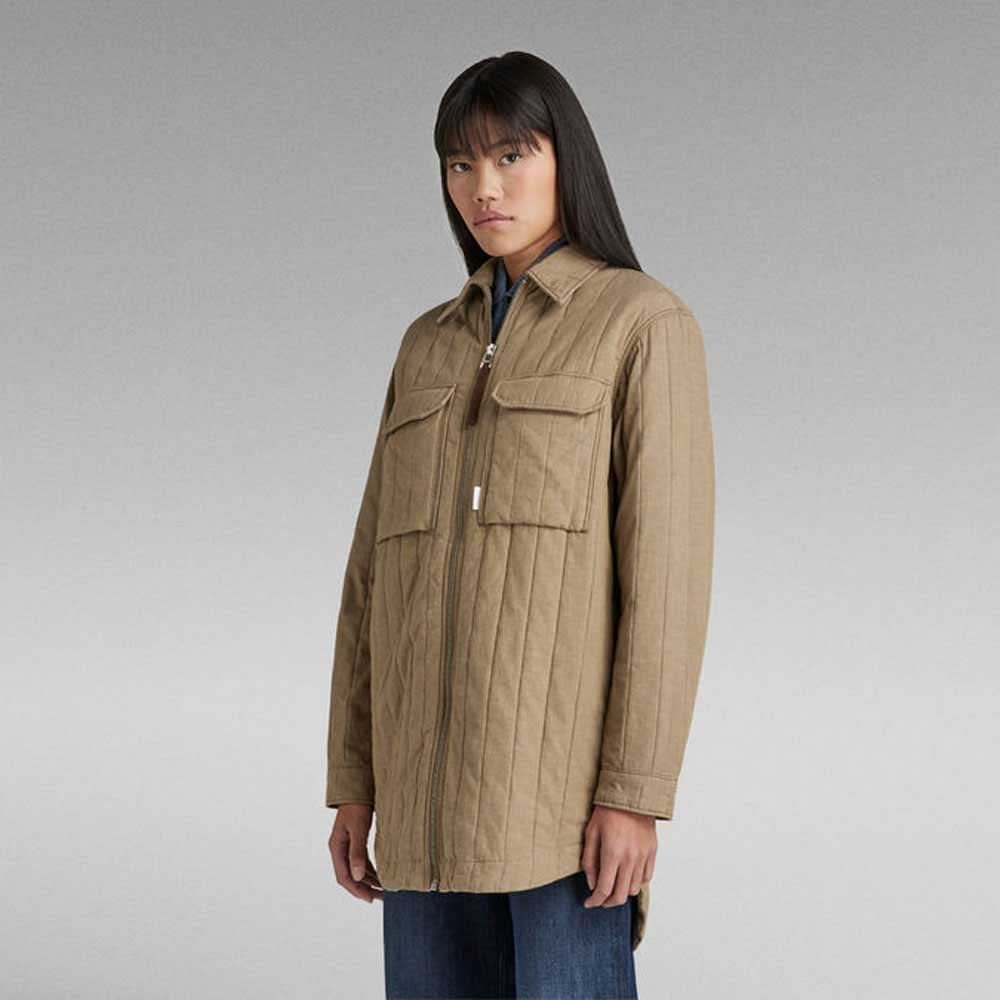 Рубашка стеганая G-STAR RAW Женская на молнии, фото №4