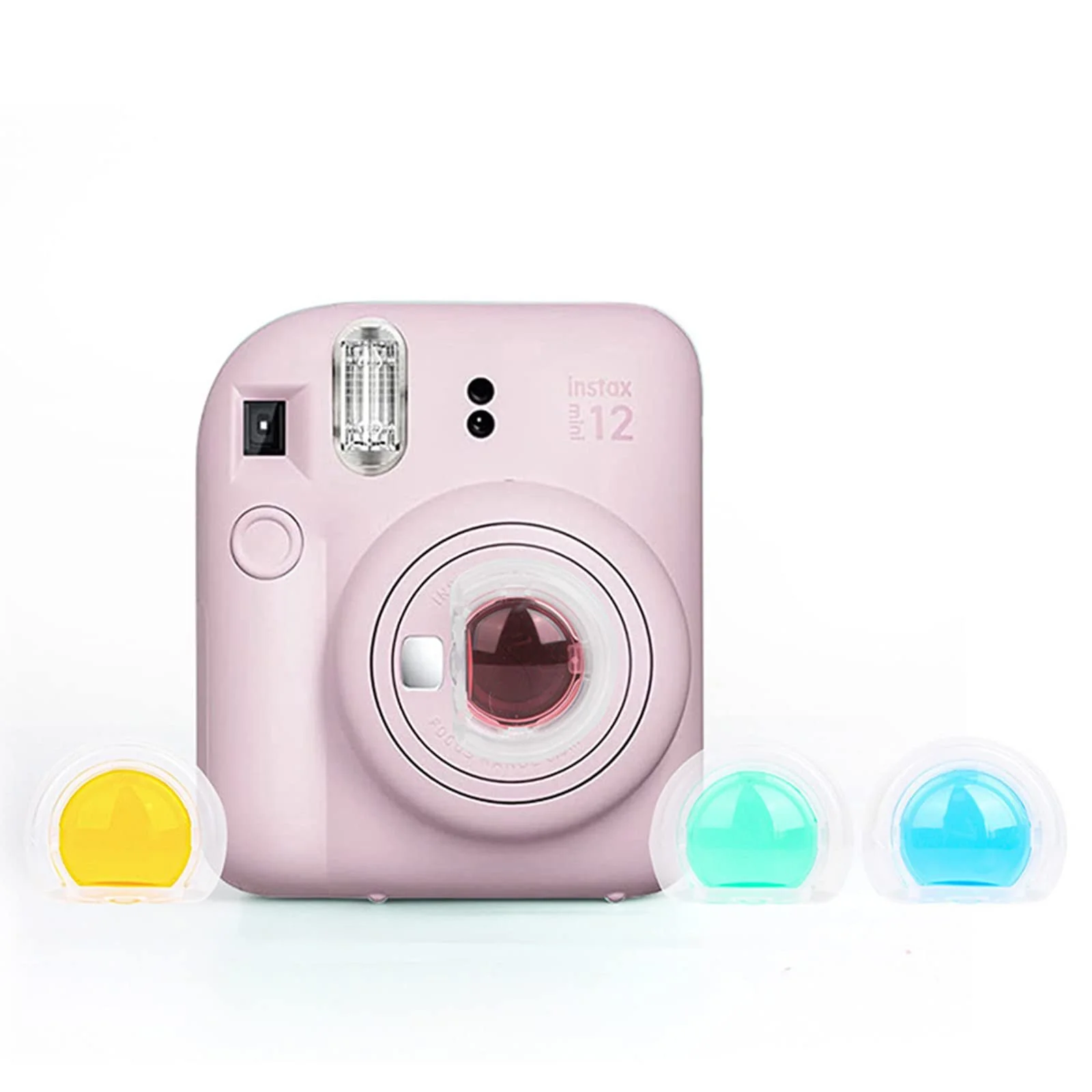 Набор линз-фильтров MUZIRI KINOKOO для Fuji Instax Mini 12 4 Colors (Blue, Green, Yellow, Pink), фото №7