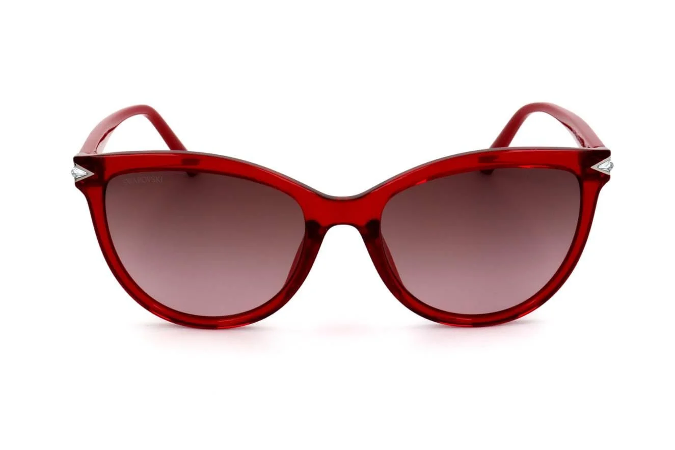 Сонцезахисні окуляри Swarovski SK0233 66T Shiny Red 54/18, фото №2