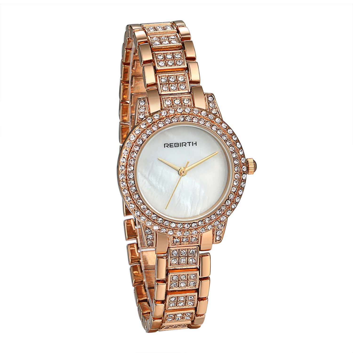 Жіночий годинник JewelryWe, сплав, японський кварцовий механізм, стрази, колір золото/срібло/рожеве золото, фото №1 Жіночий годинник JewelryWe, сплав, японський кварцовий механізм, стрази, колір золото/срібло/рожеве золото, фото №1