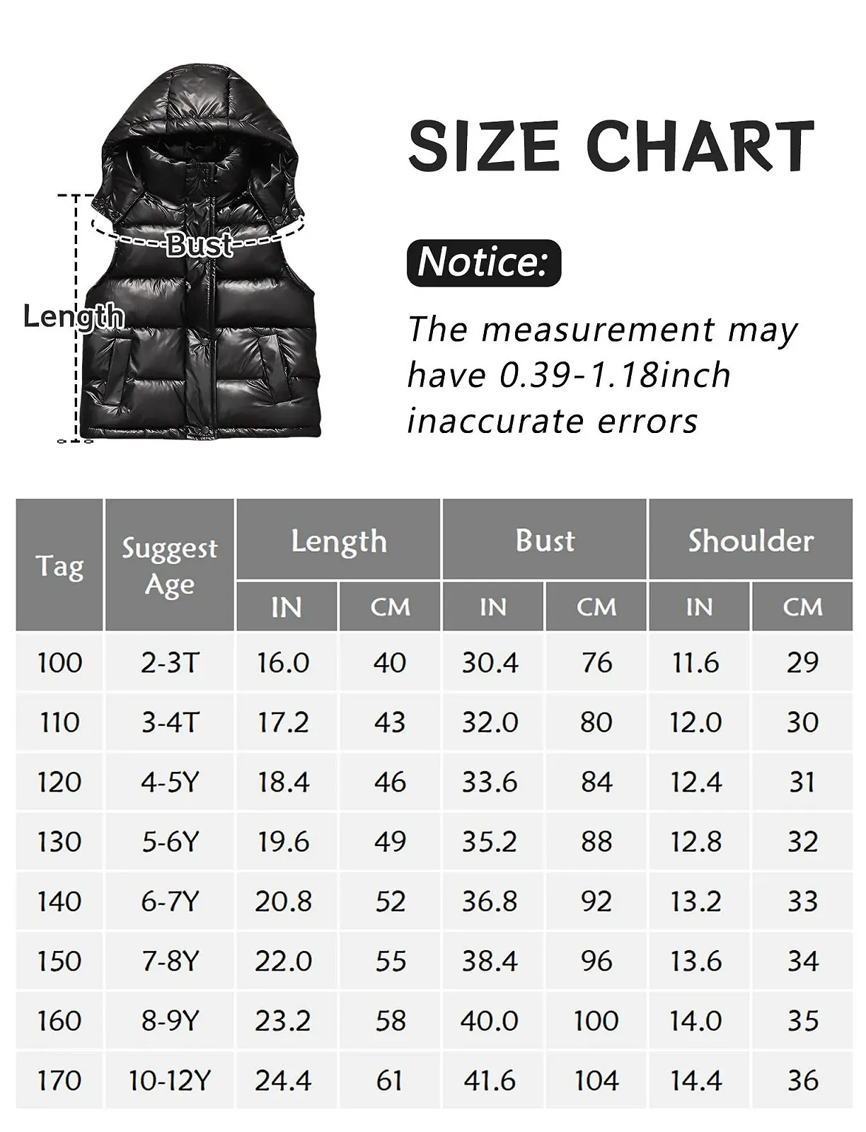 Жилет Happy Cherry зимовий для хлопчиків, фото №6