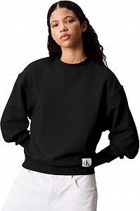 Кофта Calvin Klein A-LS Badge Logo Terry Crew Nk Lv047b238g - Фото 1