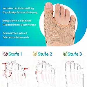 Пов'язка Hallux Valgus synthetic.ua - Фото 1