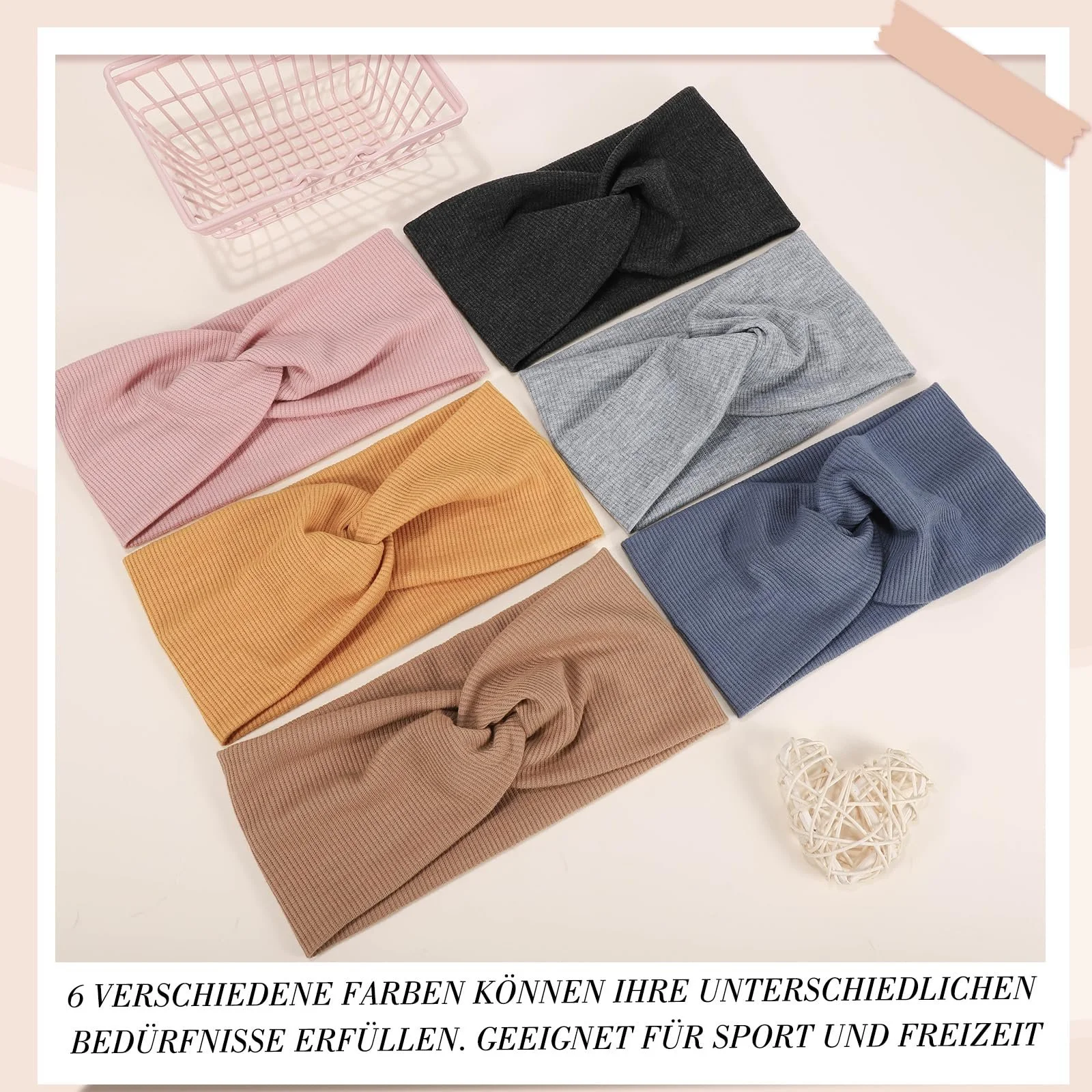 Пов'язка на голову Жіноча Еластична, фото №5