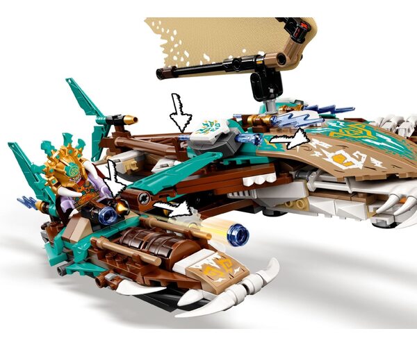 Конструктор LEGO Ninjago Морская битва на катамаране 71748, фото №7