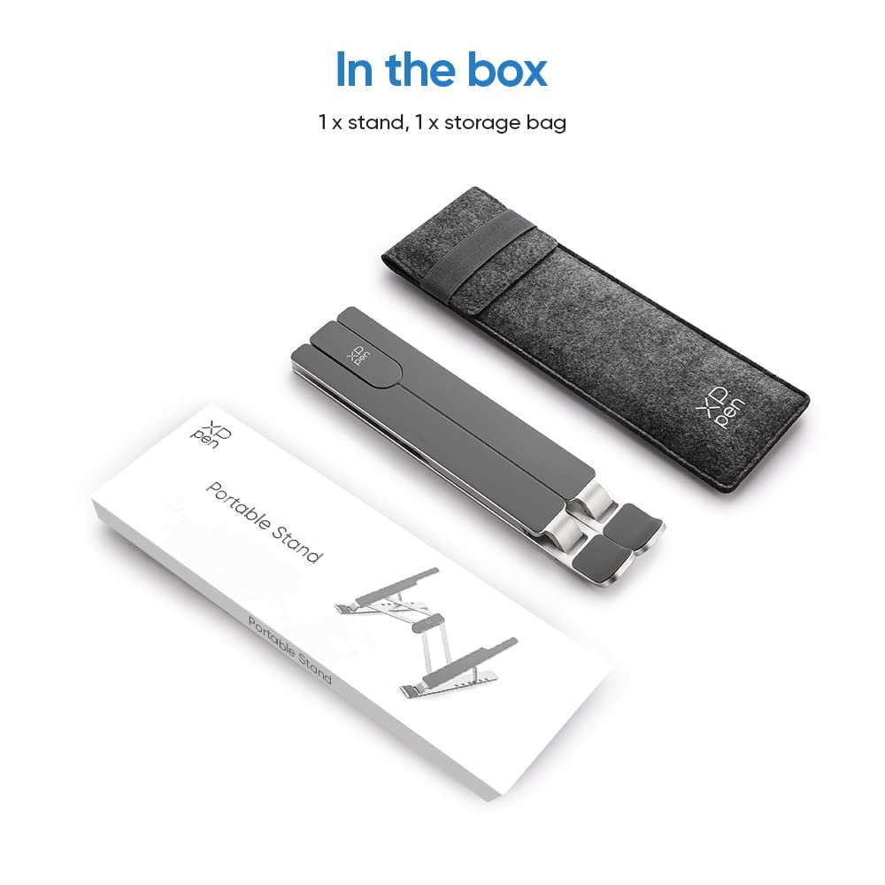 Підставка для столу XP-Pen, портативна підставка-тримач з 6 регульованими кутами нахилу, ергономічна, сумісна з 12"-16" графічними планшетами/дисплеями, ноутбуками, фото №8 Підставка для столу XP-Pen, портативна підставка-тримач з 6 регульованими кутами нахилу, ергономічна, сумісна з 12"-16" графічними планшетами/дисплеями, ноутбуками, фото №8