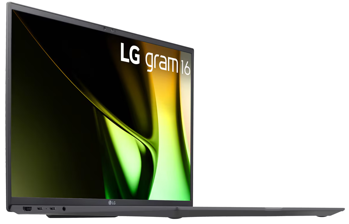 Ультрабук 16" LG Gram (16Z90S-G.AA55B) Intel Core Ultra 5 125H RAM 16GB SSD 512GB 24.5год батарея Windows 11 Магнієвий сплав корпуса, фото №6 Ультрабук 16" LG Gram (16Z90S-G.AA55B) Intel Core Ultra 5 125H RAM 16GB SSD 512GB 24.5год батарея Windows 11 Магнієвий сплав корпуса, фото №6