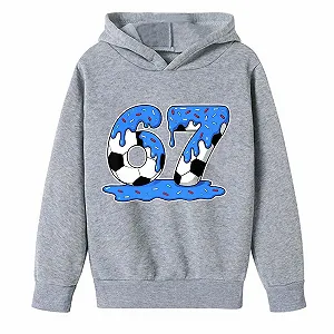 Джемпер для девочки с принтом 67, мягкий 158, джемпер для детей 140, худи, теплый флисовый джемпер для мальчиков Essentials, зимняя куртка 164, флисовая куртка 152, детская одежда synthetic.ua - Фото 1