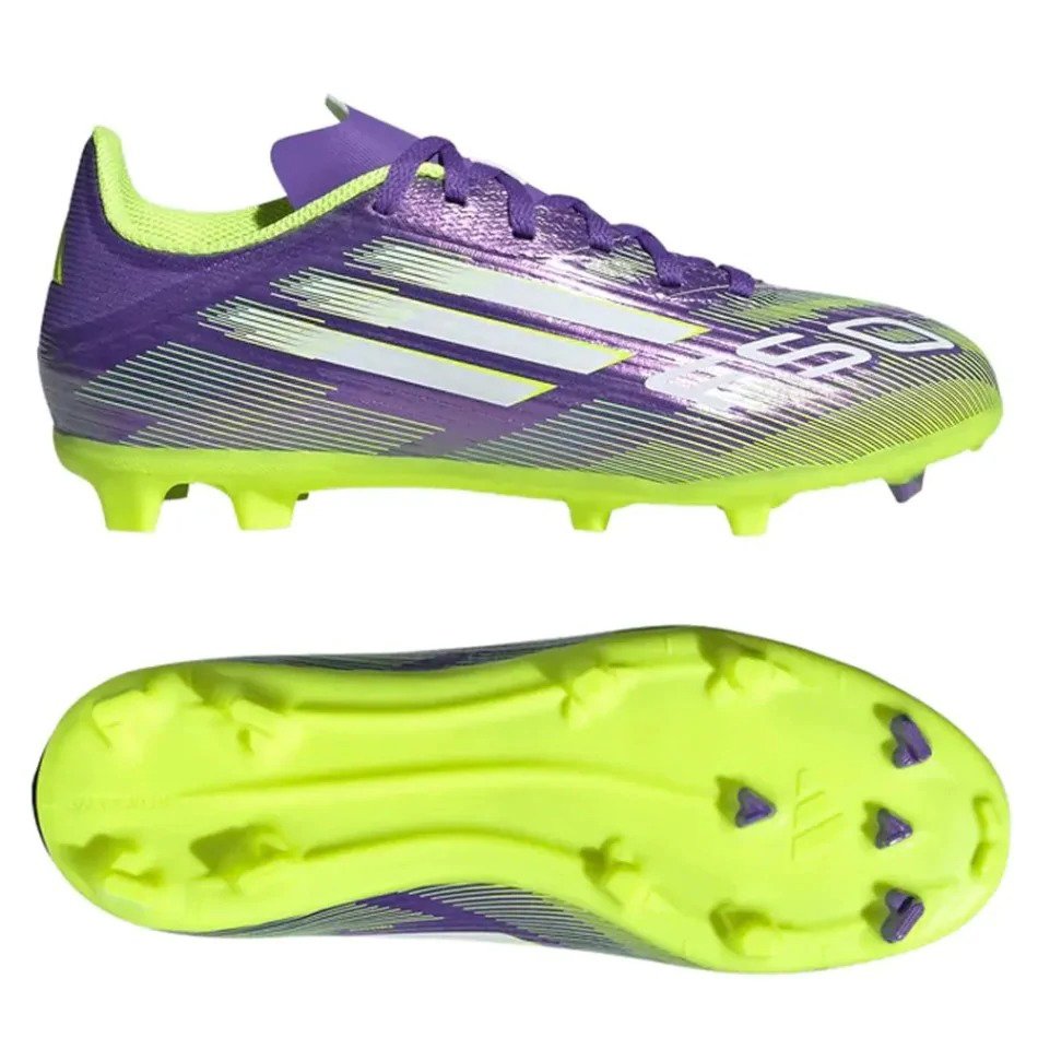 Бутсы Adidas F50 League Firm/Multi-Ground JH7747 Фиолетовый размер 33.5, фото №1