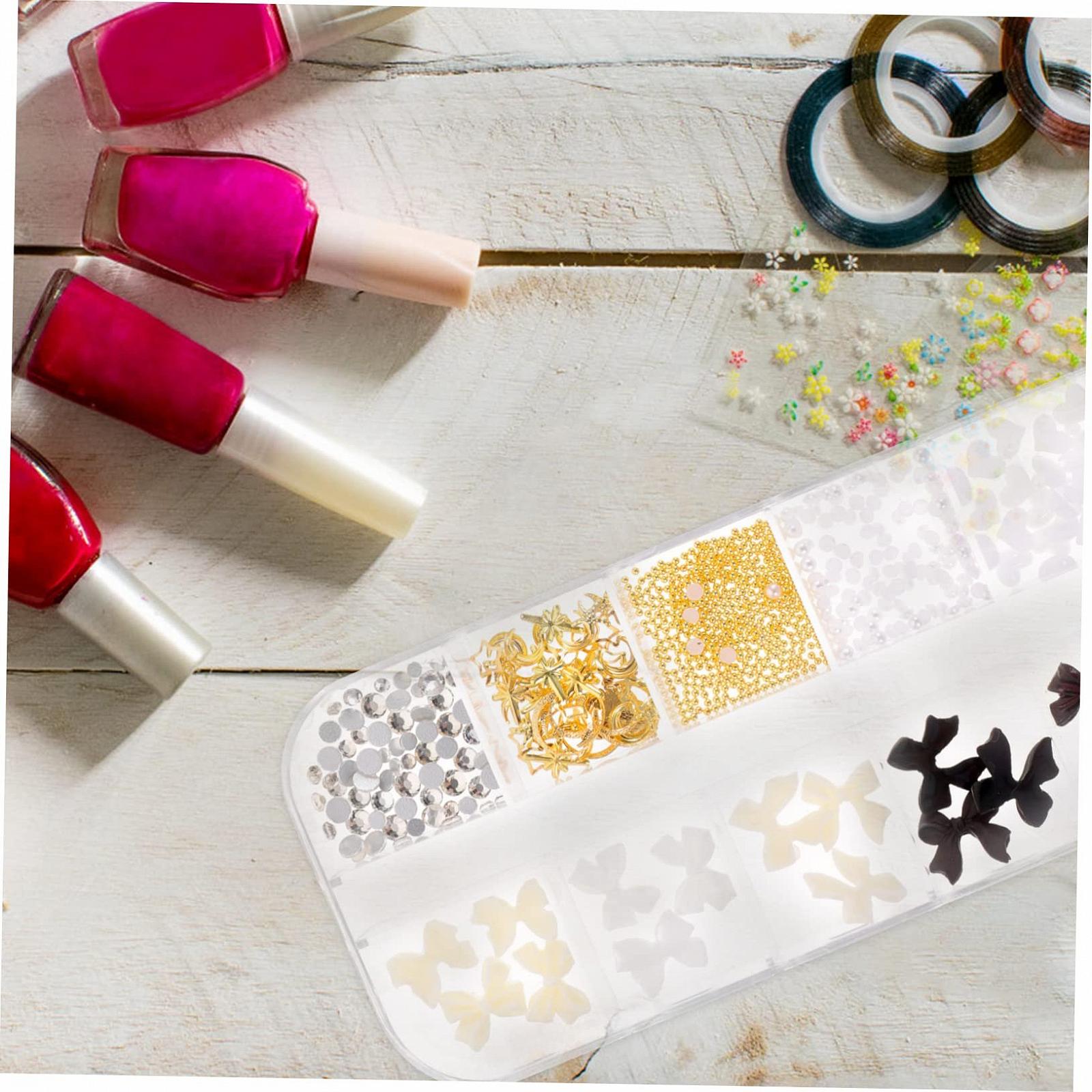 Стразы для ногтей EXCEART Черный Цвет, 4 коробки, фото №9 Стразы для ногтей EXCEART Черный Цвет, 4 коробки, фото №9